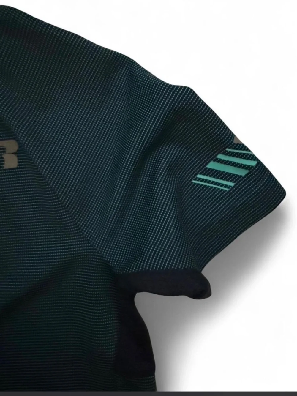 Russ Kids' Dark Teal Short-Sleeve Swim Rashguard with Teal Accent